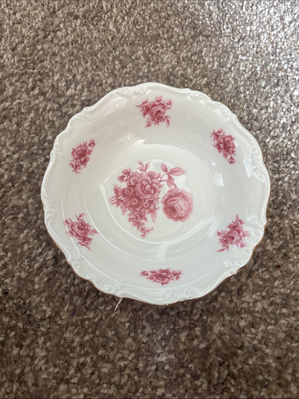 Vintage Edelstein Floral bowl